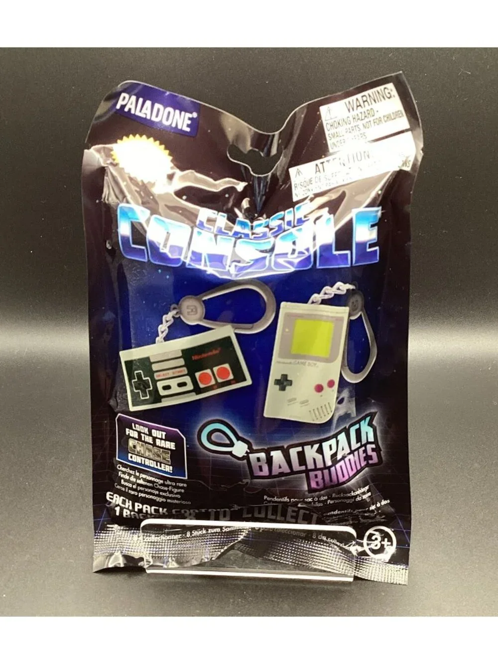 Nintendo Gaming Console Mystery Keychain Clip Backpack Hanger 8 Styles Brand New